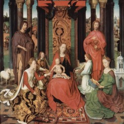 The Virgin enthroned with Child